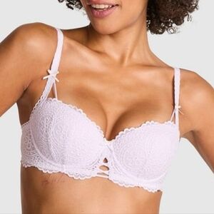 Wink Push Up Balconette Bra In Whisper Purple